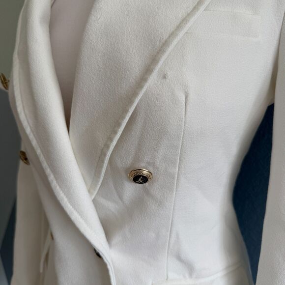 Zara White Blazer Size Small - Picture 7 of 11